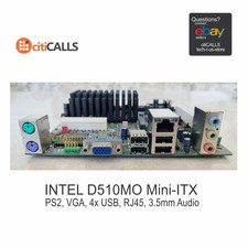 Intel D510MO ATOM CPU Mini ITX