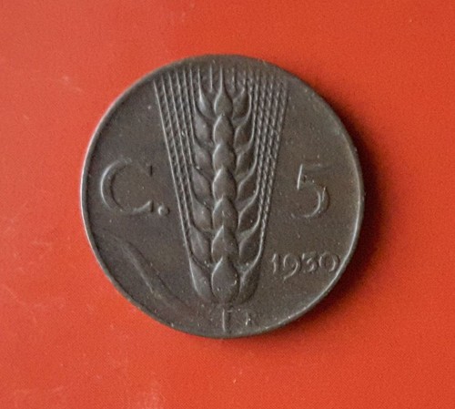 Centesimi 1930 i445 - 5,