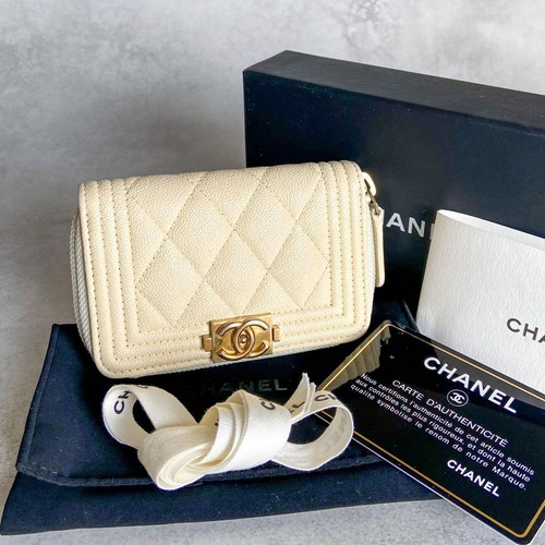 Chanel boy portamonete - chanel,