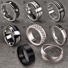 Acciaio Inox Anello da Donna