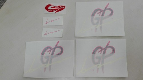 Kit adesivi colore rosa - colore, honda