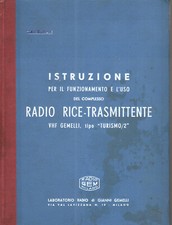 RADIO  MILITARE - AERONAUTICA - RADIO RICETRASMITTENTE VHF - MANUALE