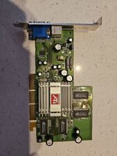 SCHEDA VIDEO AMD ATI RADEON 9000 AGP 8X 64MB DDR VGA S-Video VINTAGE