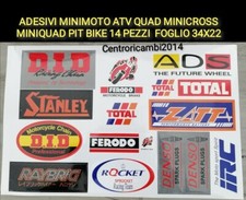 ADESIVI MINIMOTO ATV QUAD