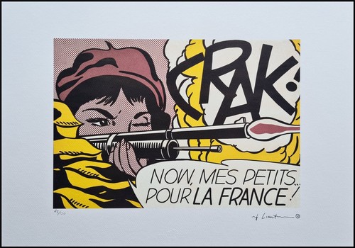 Roy lichtenstein crak 50 - crak!, *