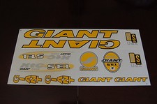 Adesivi giant xtc - xtc, giallo