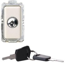 INTERRUTTORE A CHIAVE PER BTICINO MAGIC 1 MOD  2 CHIAVI CODIFICATE ZIPPO 2037