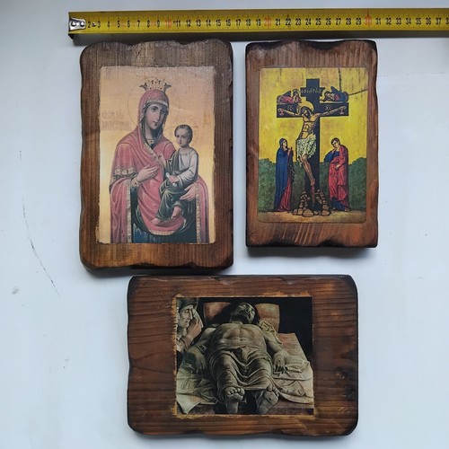 Icone sacre stampa legno - sacre,