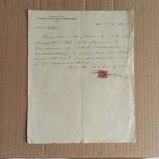 1934 B. Nervi Artistiche Pavimentazione Roma Lettera L153