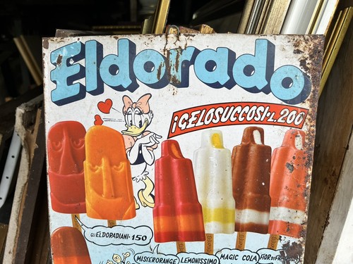 Cartello gelati eldorado - gelati,