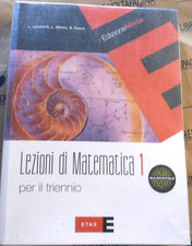 LEZIONI DI MATEMATICA VOL.1 PER IL TRIENNIO EDIZ.MISTA - LAMBERTI MEREU - ETAS  