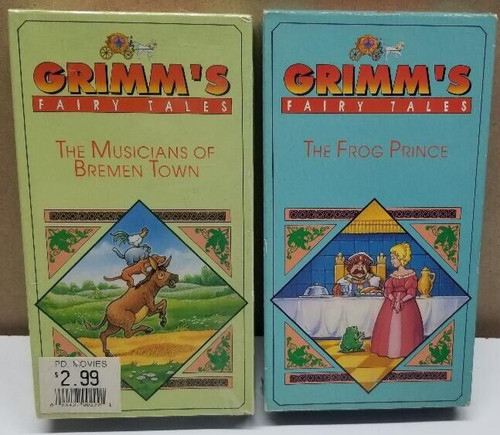 Lot vhs grimms - of, fairy