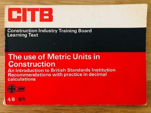 The use metric units - the, in