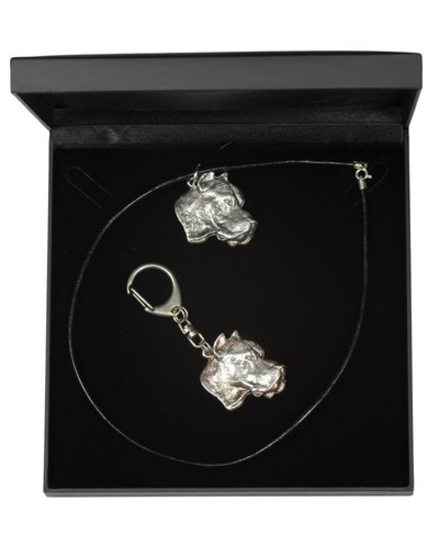 Dogo argentino silver plated - argentino,