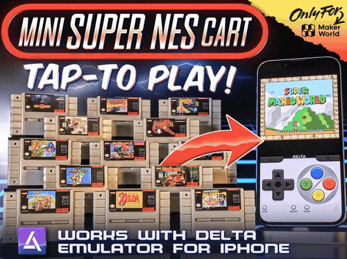 Keychain retro mini nfc - retro, snes