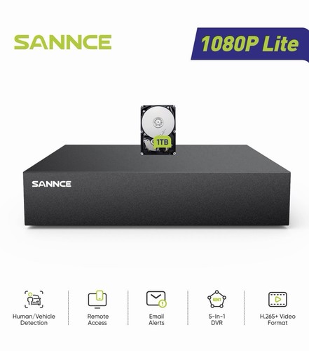 Sannce 8ch 1080p video dvr - sannce,