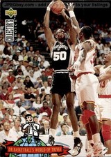 card NBA # 402 David Robinson Upper Deck 1994