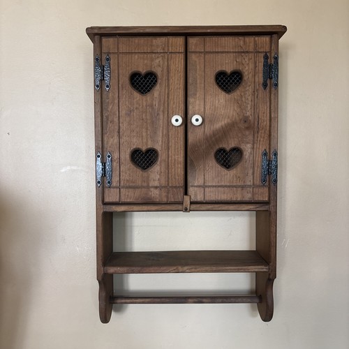 Mobiletto legno vintage porta
