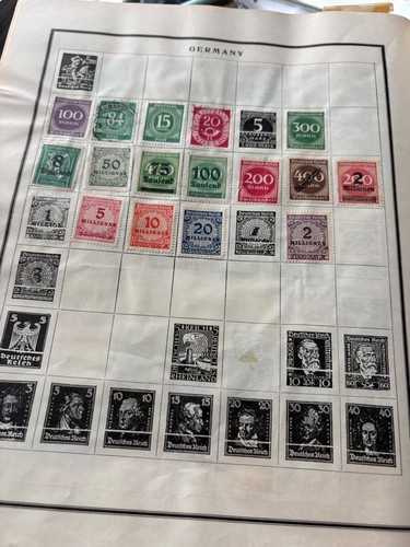 Raro lotto francobolli - francobolli, reich