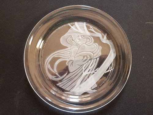 Morgantown crystal plate - morgantown,
