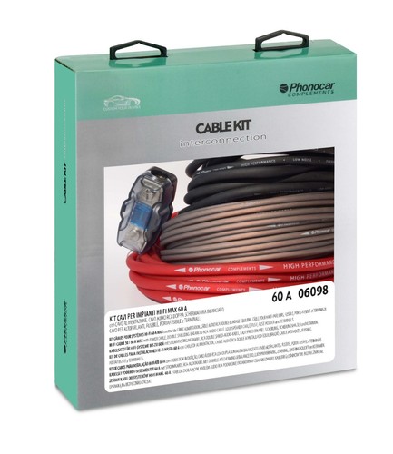 Kit cavi phonocar - phonocar, per