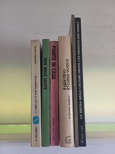 Lotto di 6 libri tema giardinaggio, orto, erbe, agricoltura (v. titoli in foto)