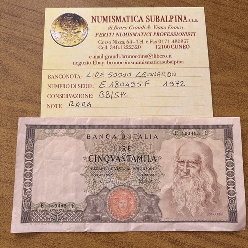 Banconota 50000 lire - banconota,