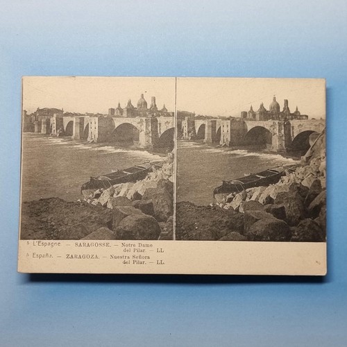 Zaragoza stereoview c1910 - zaragoza,