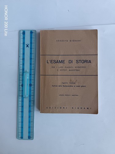 Bignami esame di - di, storia