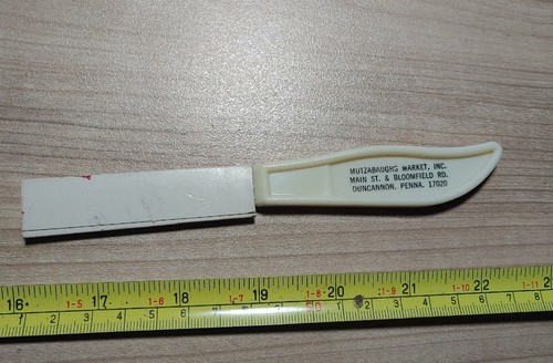 Coltello pubblicitario vintage