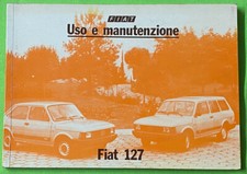 FIAT 127  Anno 1985  Libretto Uso e Manutenzione ORIGINALE