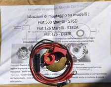Kit Accensione Elettronica Modulo Impulsore Magnetico Fiat 500 126 Con Istruzion