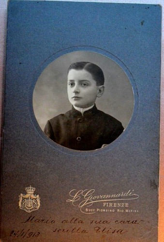 Foto con ragazzo - foto, (1913)