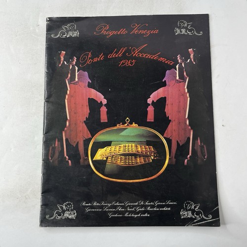 Catalogo progetto venezia 1985 - catalogo,