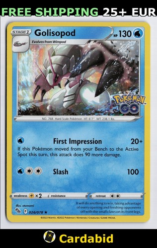 Golisopod pgo 026 078 - pgo, #026/078