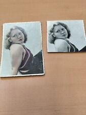 2x Foto Postkarte coloriert