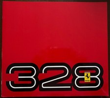 Brochure Ferrari 328 - del