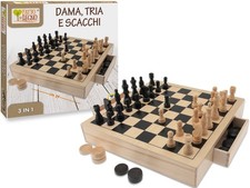 FATTO DI LEGNO Dama, Tria e