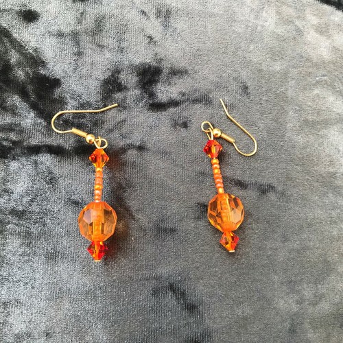 Orecchini strass pendenti - orecchini,
