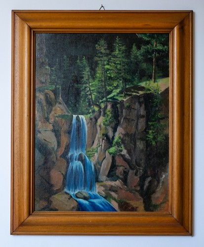 Cascata nel bosco