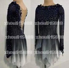 Costumi di pattinaggio di figure personalizzati di fascia alta spettacolo di pattinaggio di figure