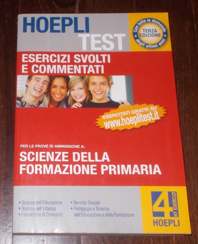 Hoepli test scienze della - test,