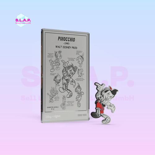 Disney pinocchio set agoro 4 - pinocchio, 3/4