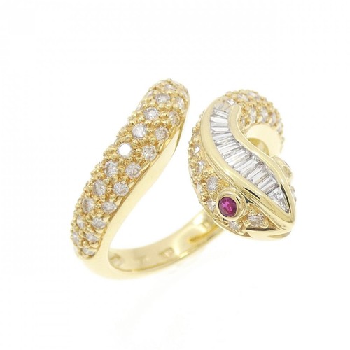 Autentico anello oro giallo - anello,