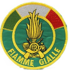 patch guardia finanza tuta volo divisa uniforme militare toppe gdf fiamme gialle