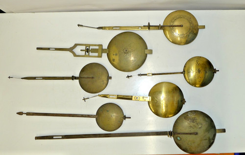 Antique brass london regulator - brass,
