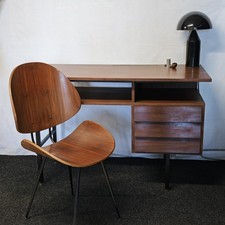 Scrivania con sedia Legno Teak