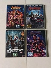 DVD AVENGERS 1 2 3 4 LOTTO 4