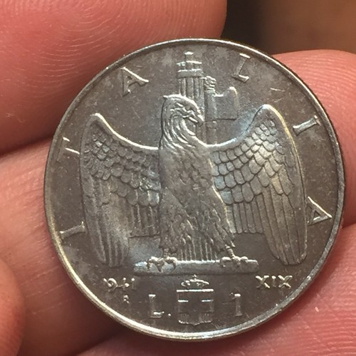 Regno iii 1 lira 1941 - 1,