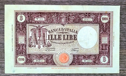 1000 lire grande - 1000,